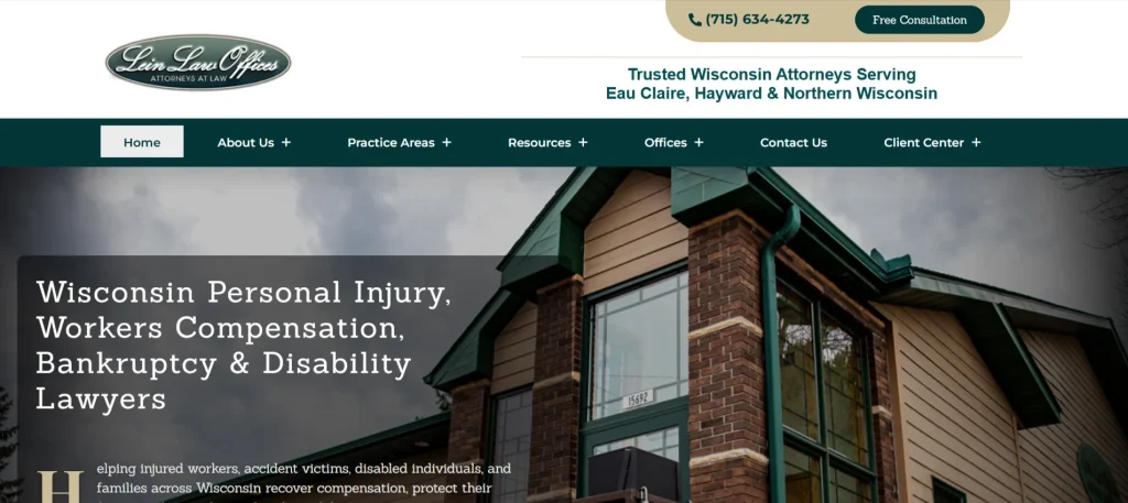 Lein Law Offices _ Wisconsin Personal Injury Law Firm