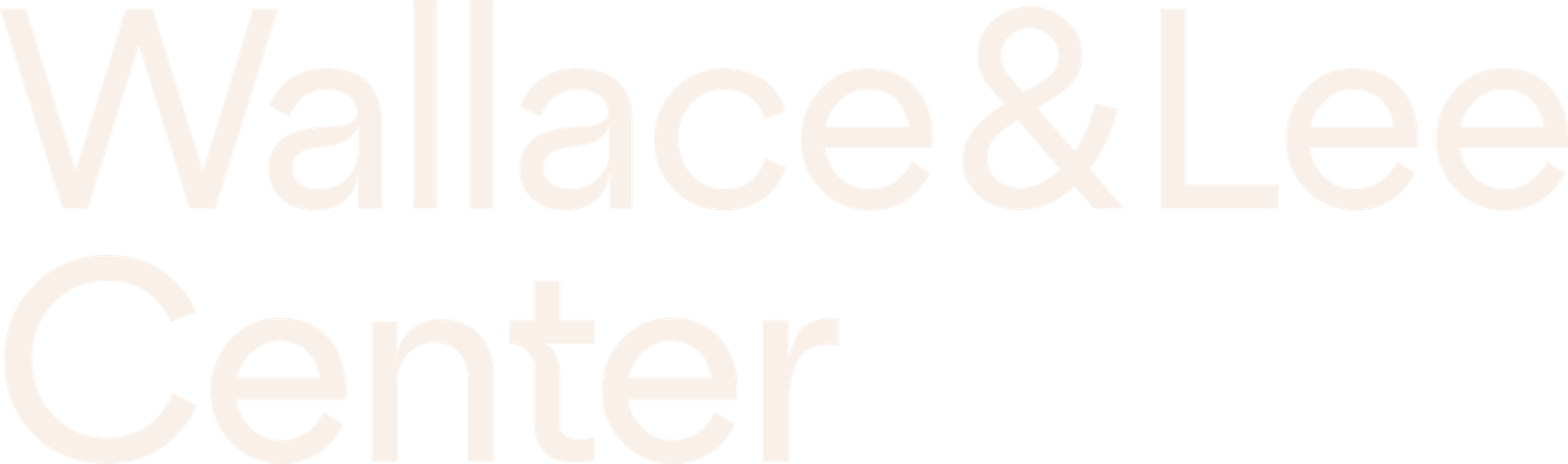 Wallace & Lee Center Logo