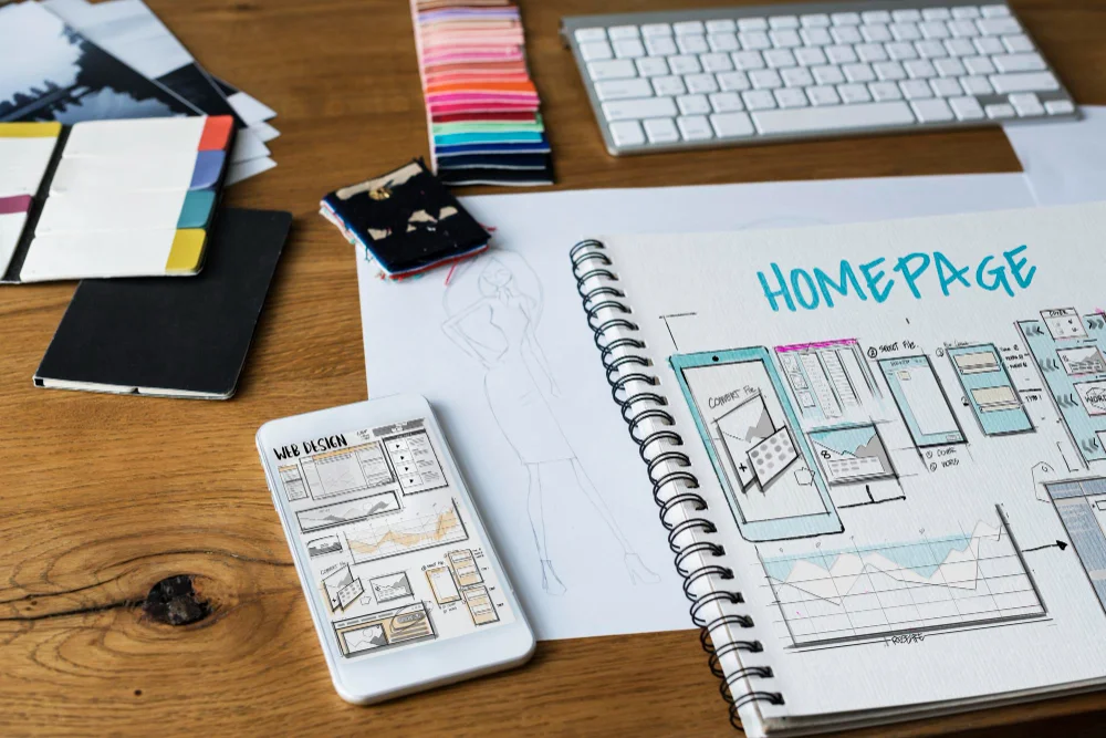 Website and product design, landing pages, design systems