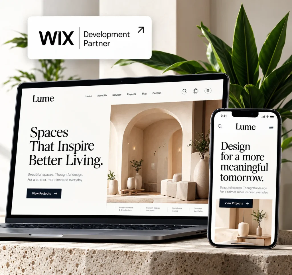 Wix makes it easy to build a website yourself